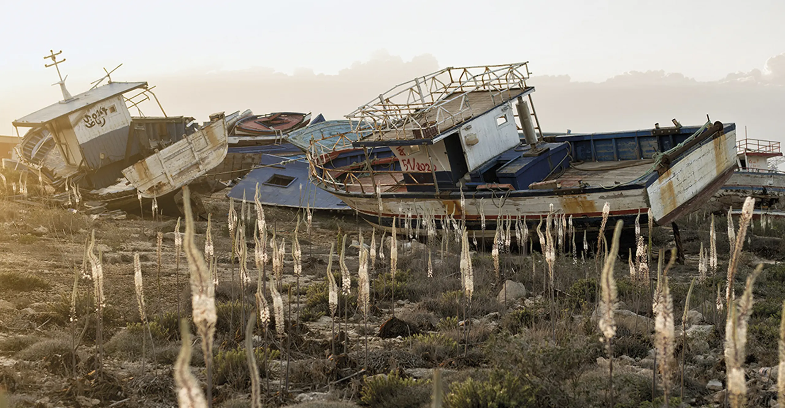 Boat Graveyard Lampedusa