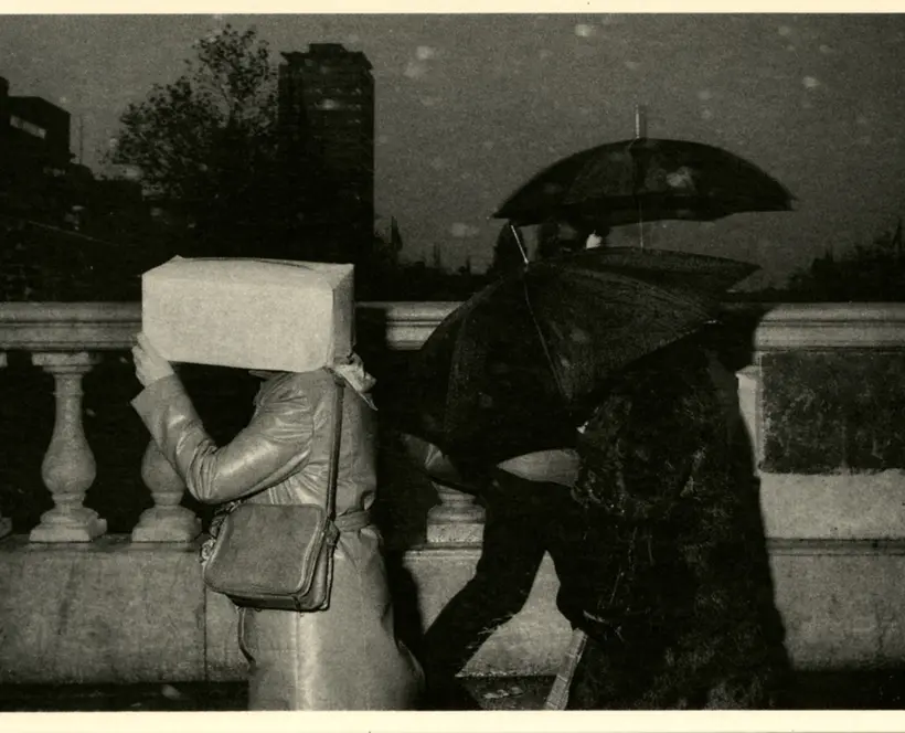 Martin Parr - Bad Weather. Exhibition PV Card courtesy The Photographers&#039; Gallery Archive. Image © Martin Parr