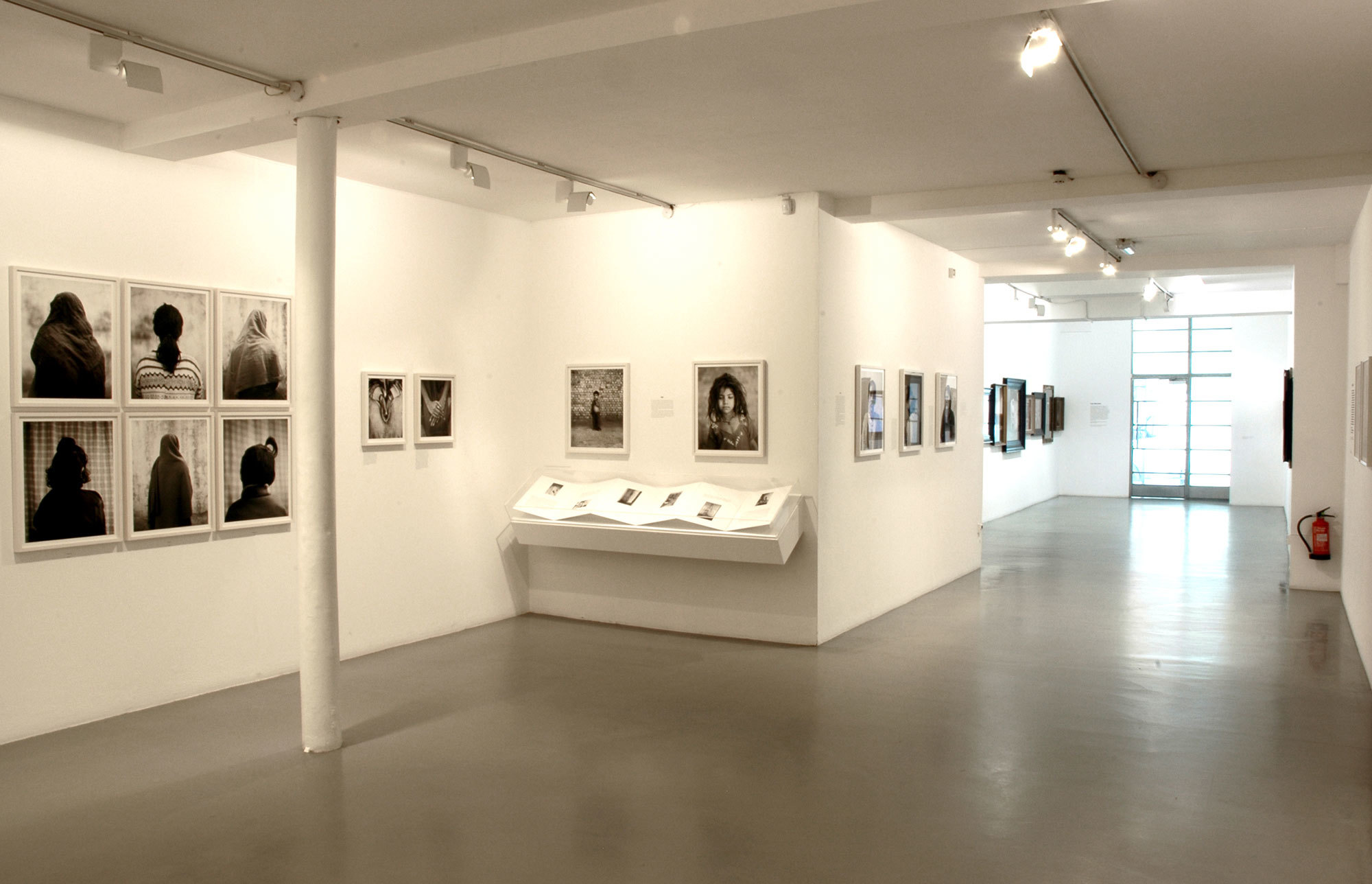 Installation View, Fazal Sheikh, Deutsche Börse Photography Prize 2008, The Photographers' Gallery, 2008. Photo Credit: Kate Elliott. Courtesy of The Photographers’ Gallery Archive.