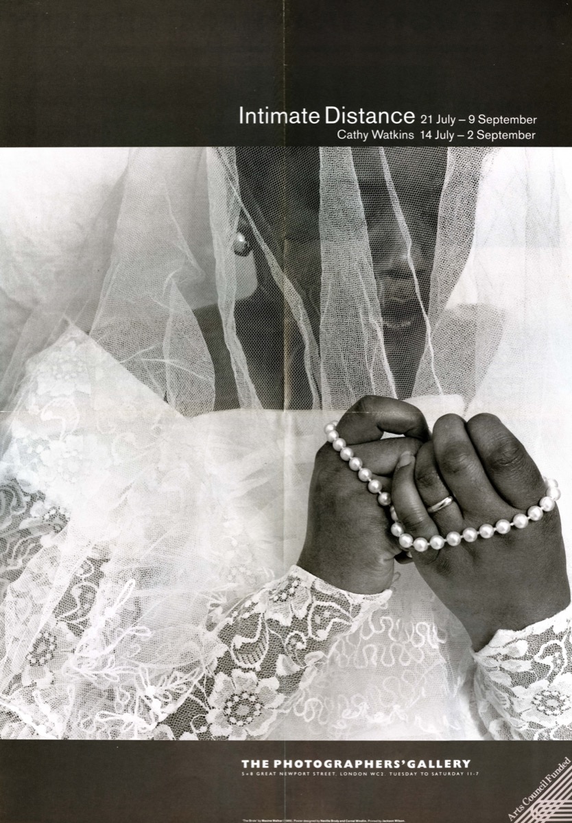 Intimate Distance: Five Female Artists. Poster, ephemera courtesy The Photographers' Gallery Archive