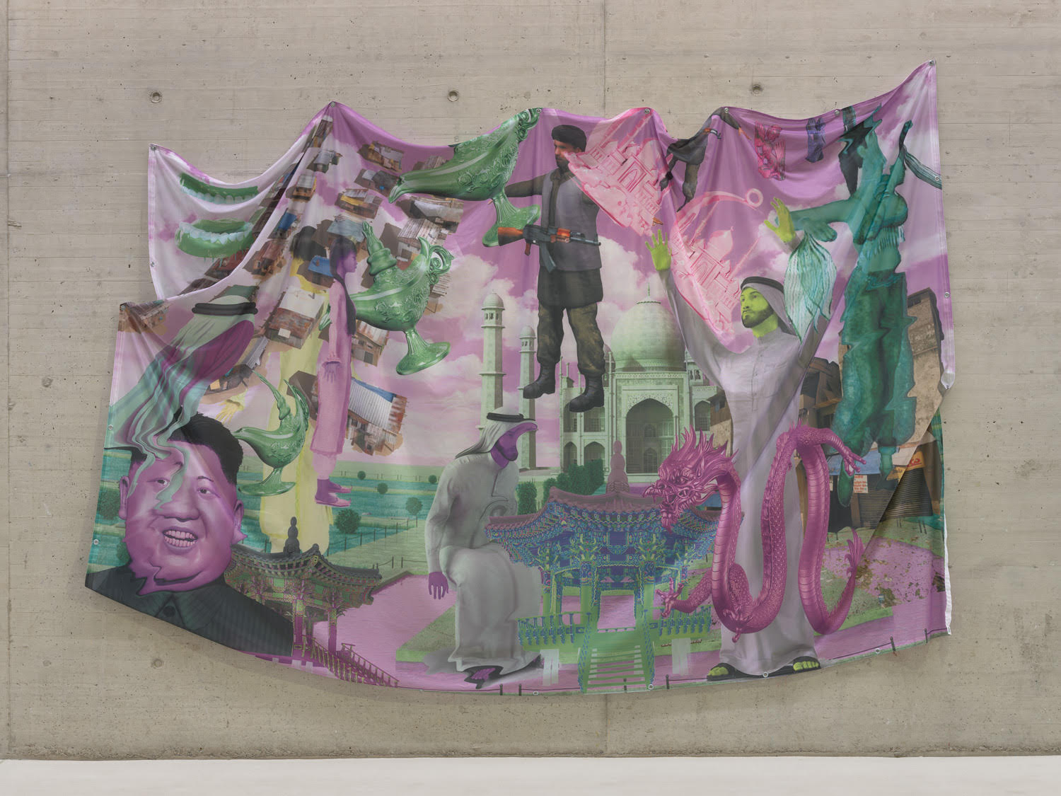 Capitalicene Safari Collage, courtesy of Anna Ehrenstein