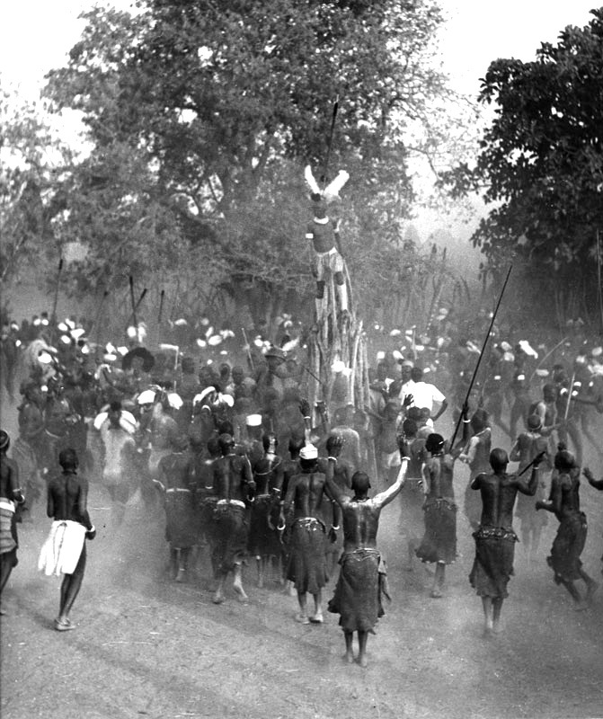 Dance of the Latuka Rainmakers, Southern Sudan, 1948 | The ...