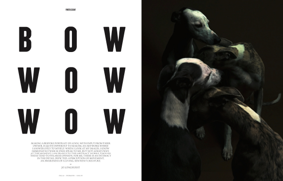 Page 26, Four and Sons, Issue 9 featuring Jo Longhurst’s work and words, in which the editors extracted her answers to a set of questions that had been sent by email