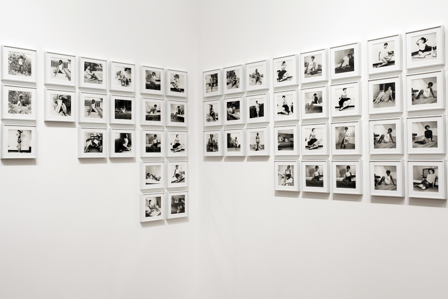 Installation View, Lorna Simpson, Deutsche Börse Photography Prize 2014, The Photographers' Gallery, 2014. Photo Credit: Kate Elliott. Courtesy of The Photographers’ Gallery Archive.