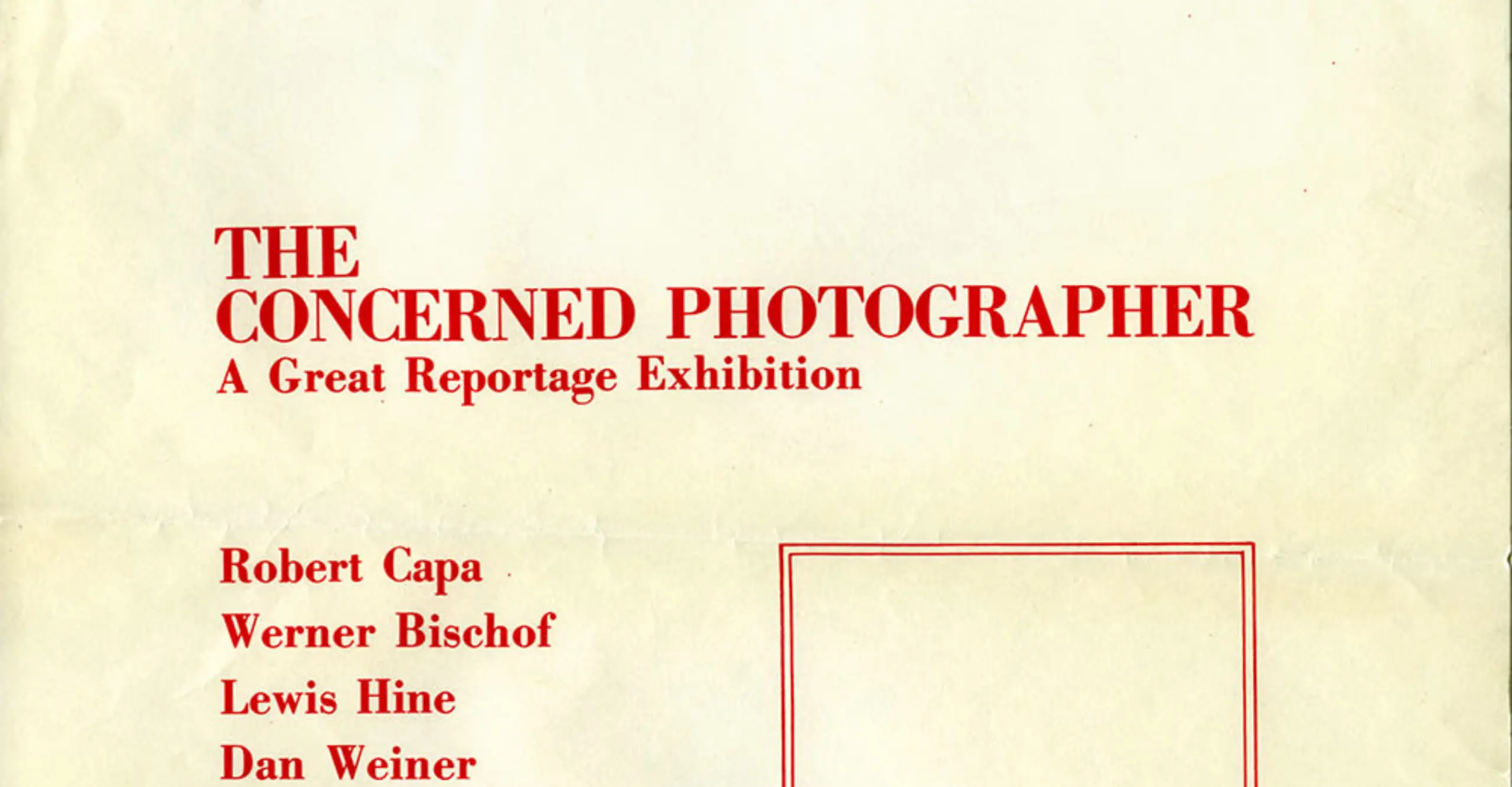 Concerned Photographer コンサーンド フォトグラファー展 The Photographers' Gallery Foundation and the Concerned