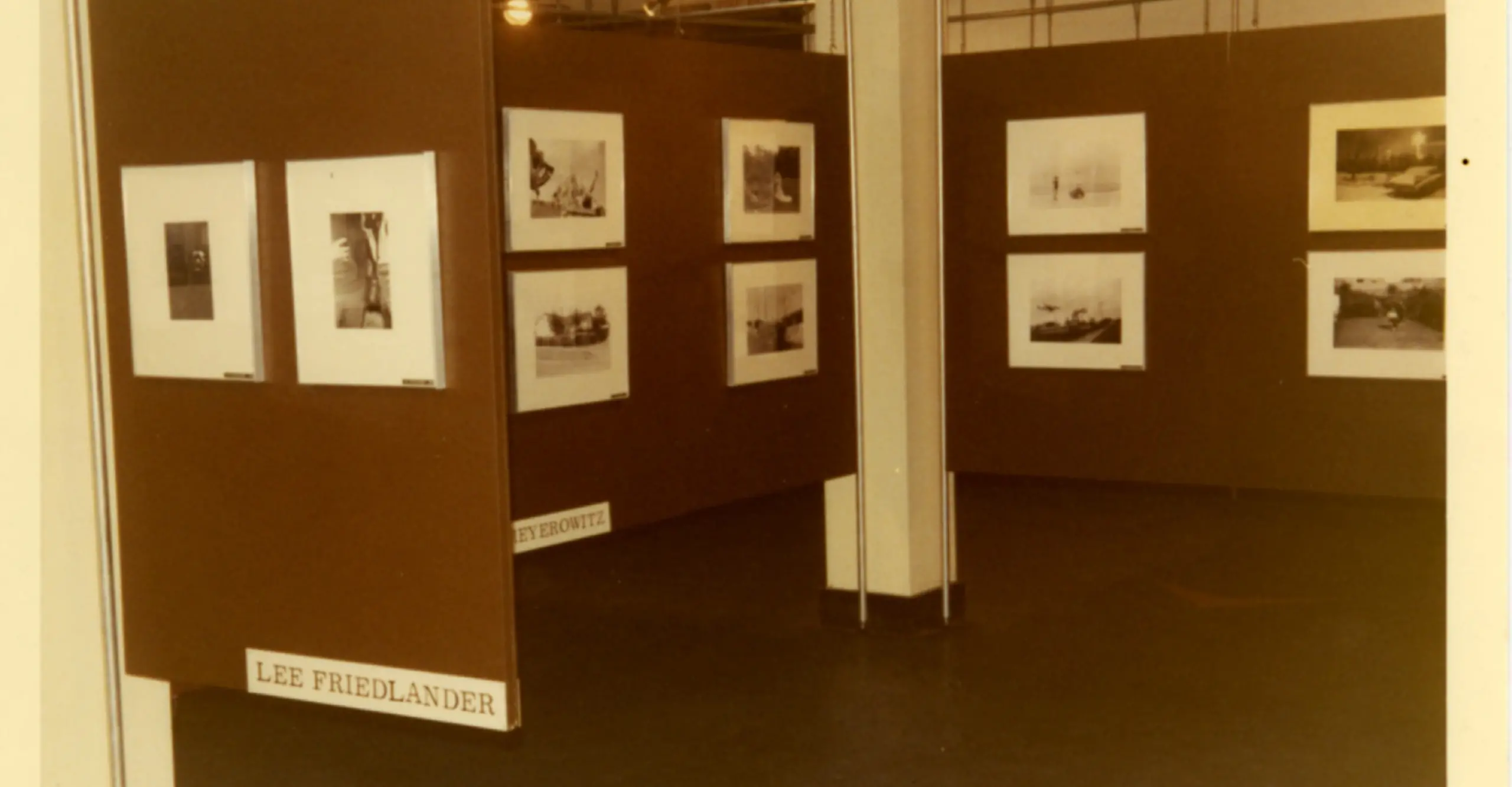 New Photography USA, 1972, installation image. Courtesy The Photographers' Gallery Archive