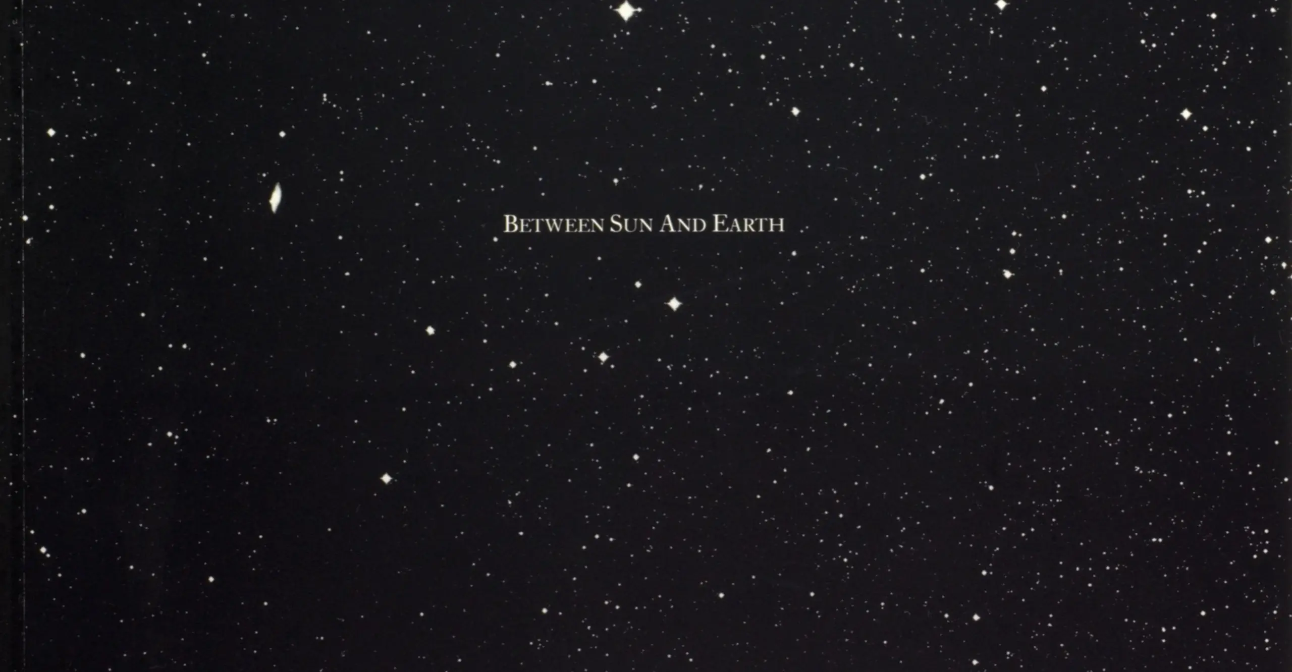 Between Sun and Earth: Catalogue cover courtesy The Photographers&#039; Gallery Archive, 1993