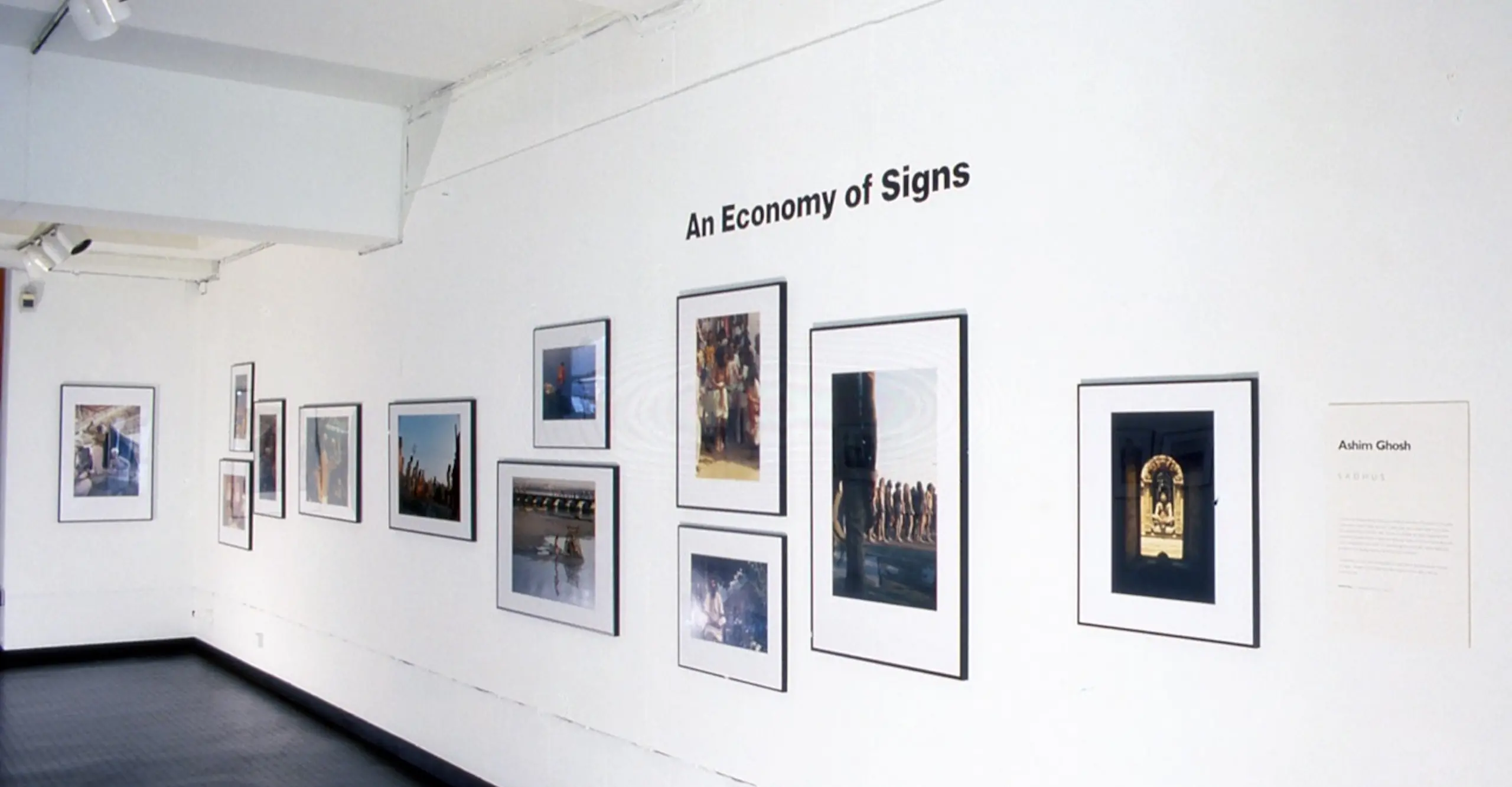 An Economy of Signs. Installation Image. Courtesy The Photographers&#039; Gallery Archive