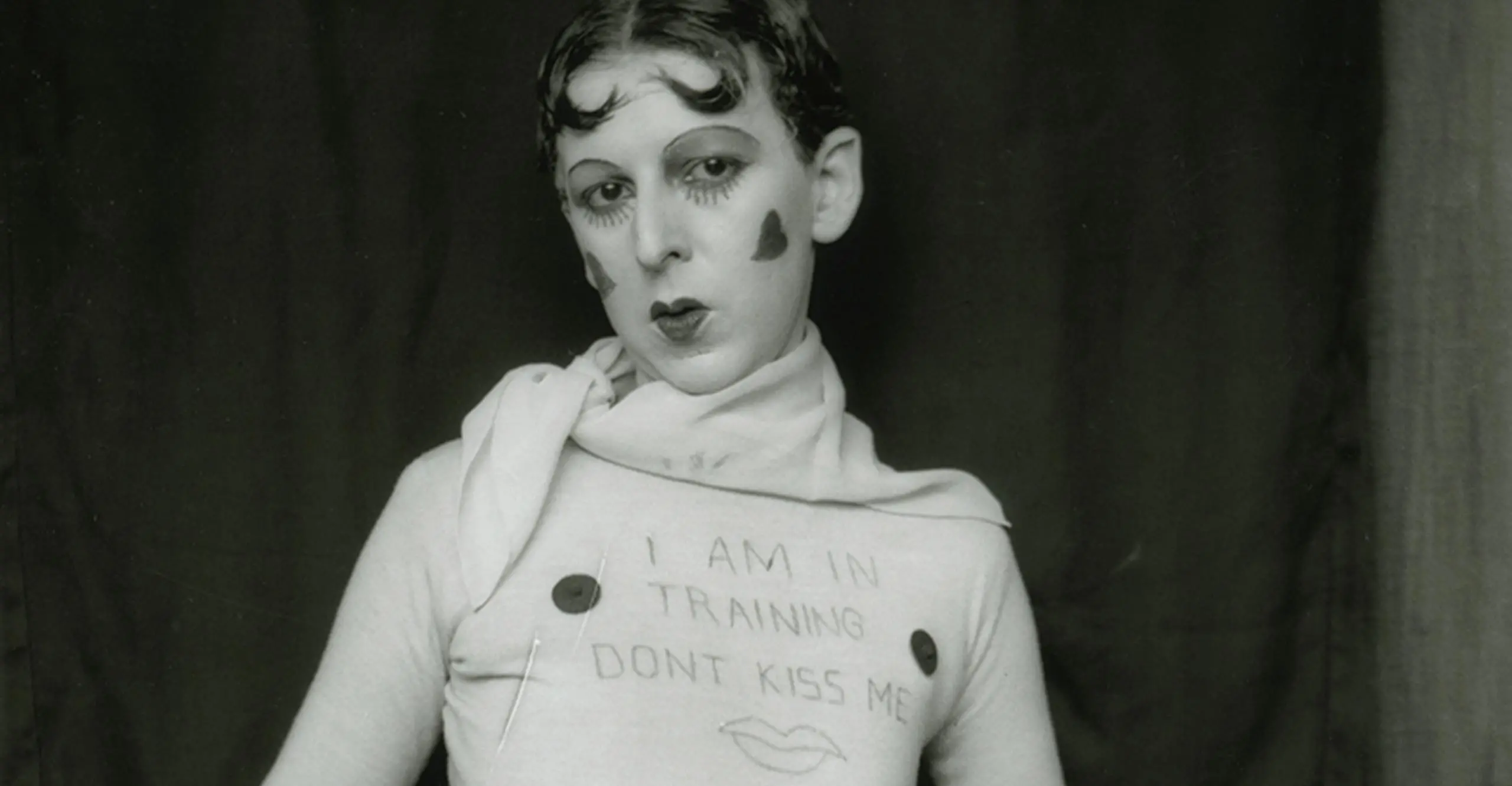 Claude Cahun Self portrait at the photographers gallery for the exhibition how to win at photography: image-making at play