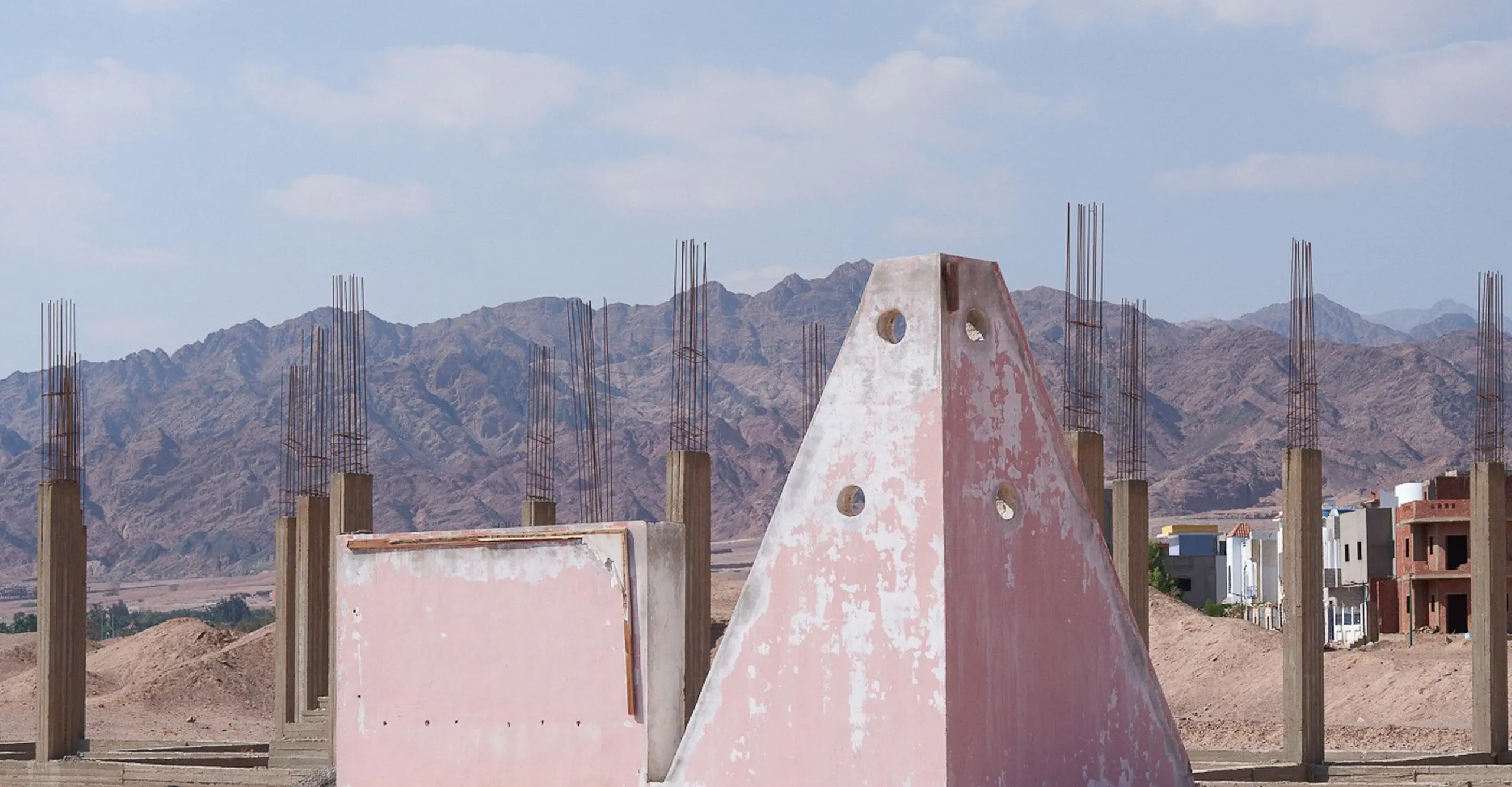 photo of construction site in Egypt