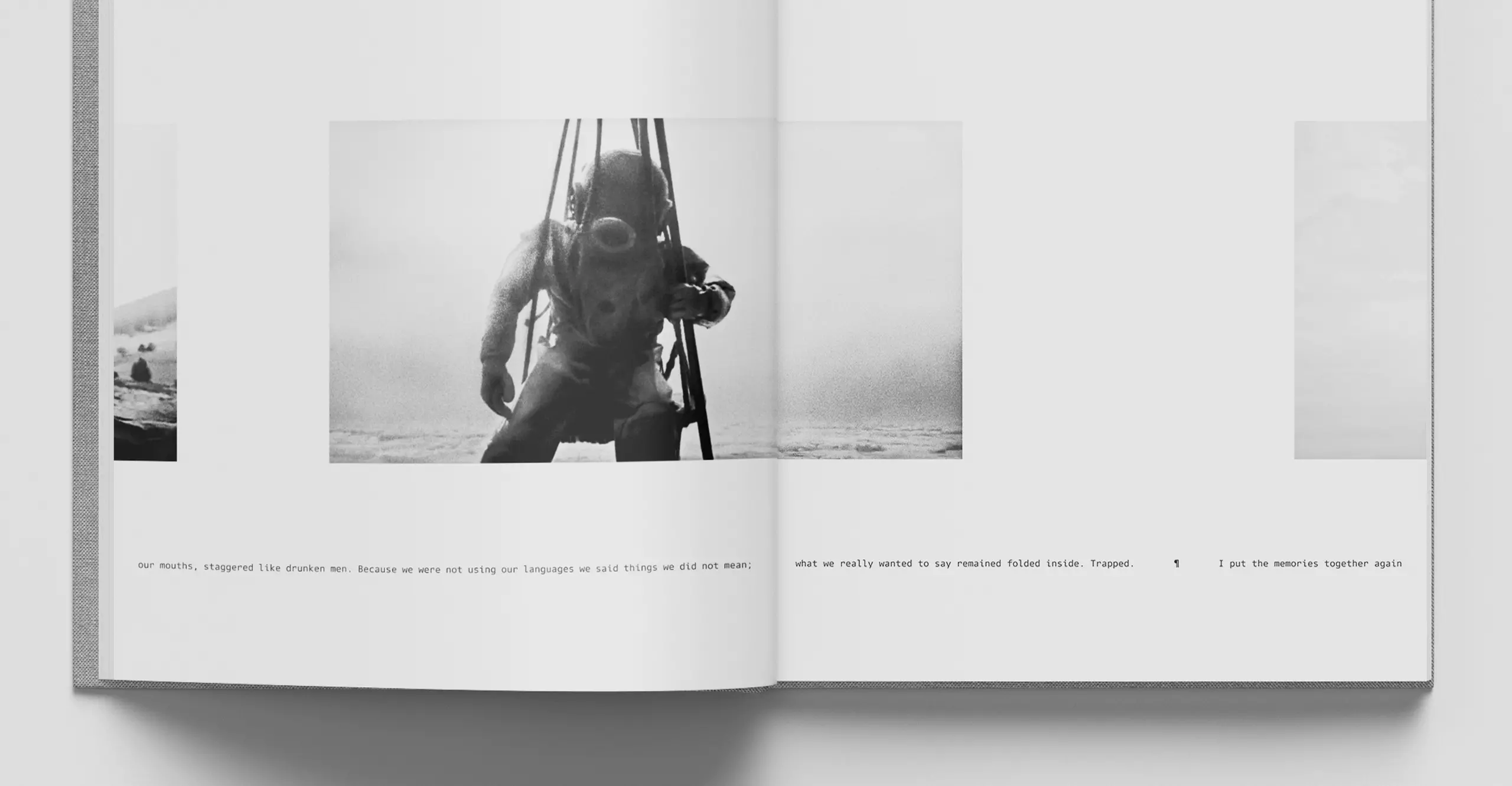 Being There Book Spread