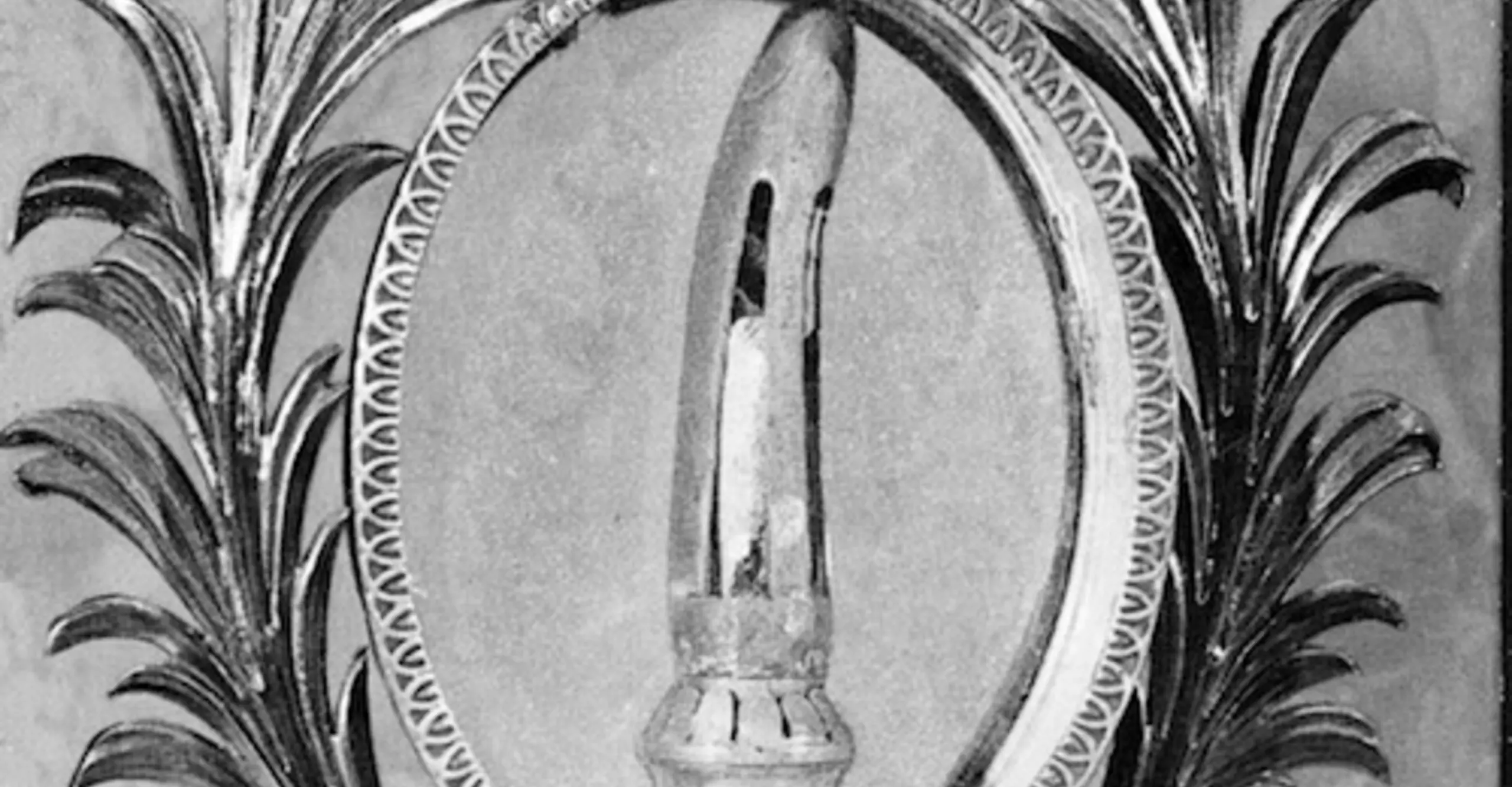 The holy finger of St. Thomas Apostle. Basilica of Santa Croce in Gerusalemme, Rome. Courtesy Glenn W. Most