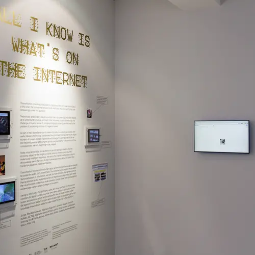 All I Know Is What's On The Internet. Installation Image © Kate Elliot, 2018