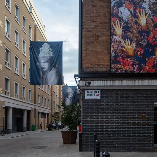 photograph of a building, The Photographers' Gallery, and Soho Photography Quarter around showcasing Christian thompson in London