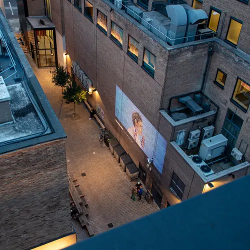 photograph of a building, The Photographers' Gallery, and Soho Photography Quarter around showcasing Christian thompson in London