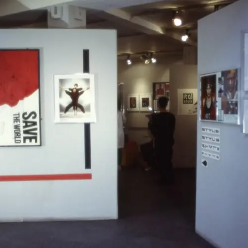 Installation Image:  Five Years With the Face. Image courtesy The Photographers' Gallery Archive