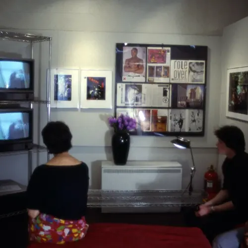 Installation Image:  Five Years With the Face. Image courtesy The Photographers' Gallery Archive