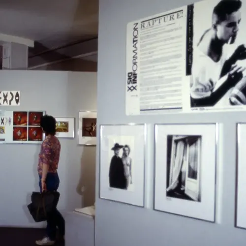 Installation Image:  Five Years With the Face. Image courtesy The Photographers' Gallery Archive