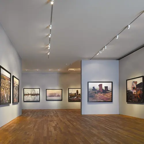  Installation image of Burtynsky: Oil by Edward Burtynsky © Dennis Gilbert, 2012