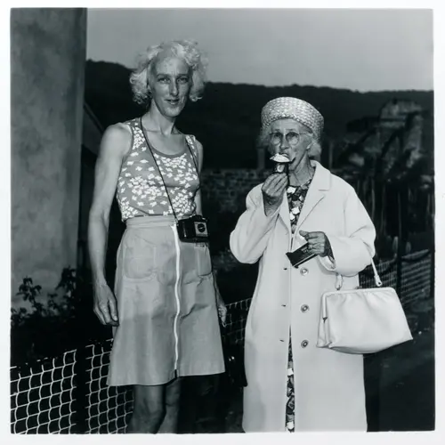 Untitled from the series The Visitors, 1974 - 1976 © Keith Arnatt