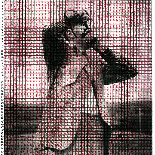 The Discrete Channel with Noise: Information Source #3 (2017 - 2018) © Clare Strand