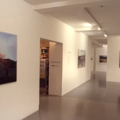 Colour photograph of exhibition installation