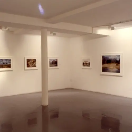 Colour photograph of exhibition installation