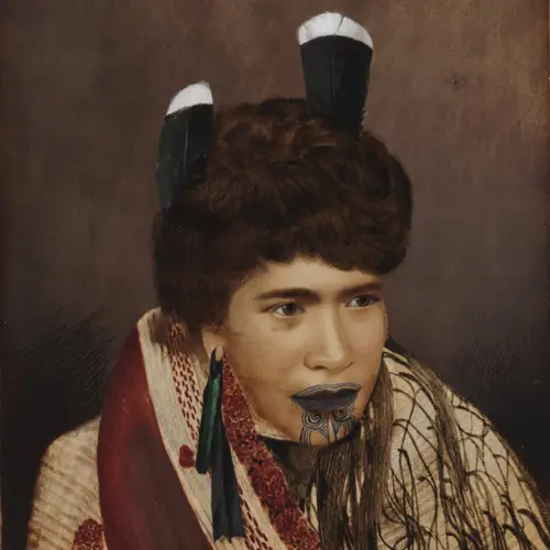 Portrait of a Maori Woman