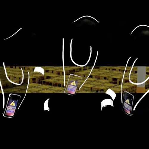 Documentation of a glitch guising performance