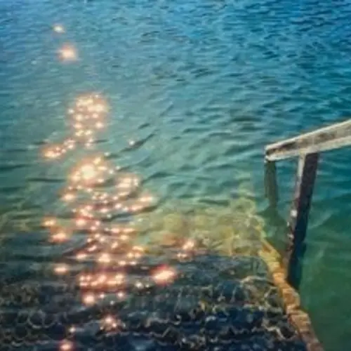 Walkway into water 