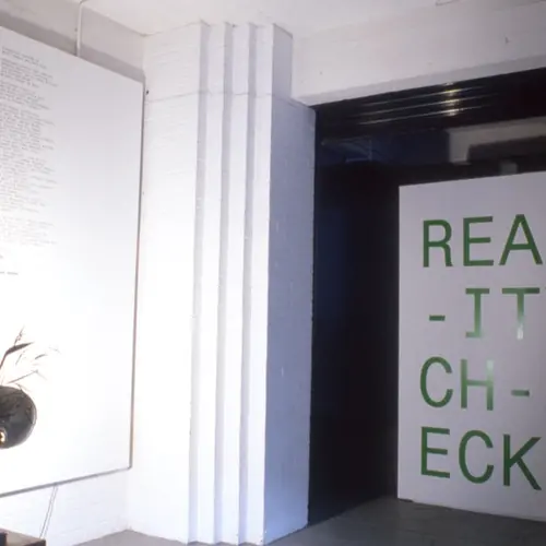 Installation Images for Reality Check, 2002