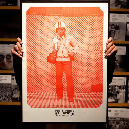Sanlé Sory: Colour Years A2 Riso Print