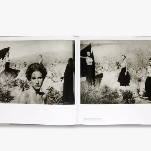 A flatlay image of a Deborah Turbeville: Photocollage book 