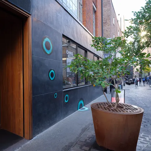 Installation shot of [AR]boeal experience in Soho Photography Quarter