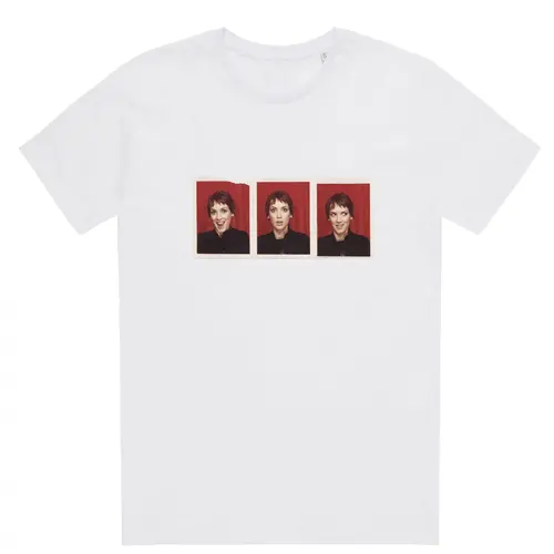 tshirt with a photostrip featuring Winona Ryder