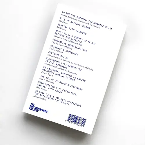 the back cover of a book