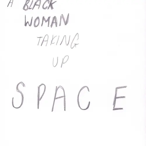 Postcard with writing.