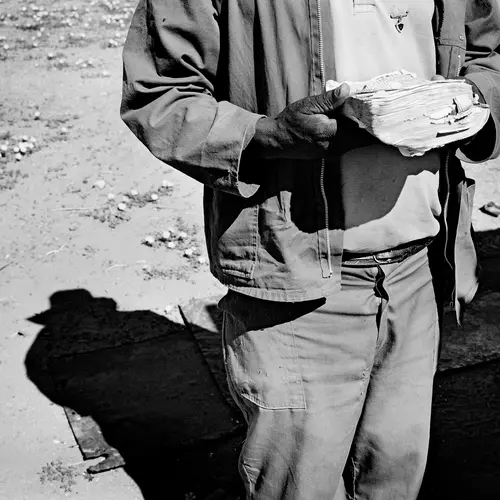 Jo Ractliffe, Piet Basson's bible, Riemvasmaak, 2013, From the series Signs of Life © Jo Ractliffe