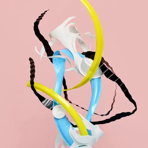 Plastic posed as a coral reef