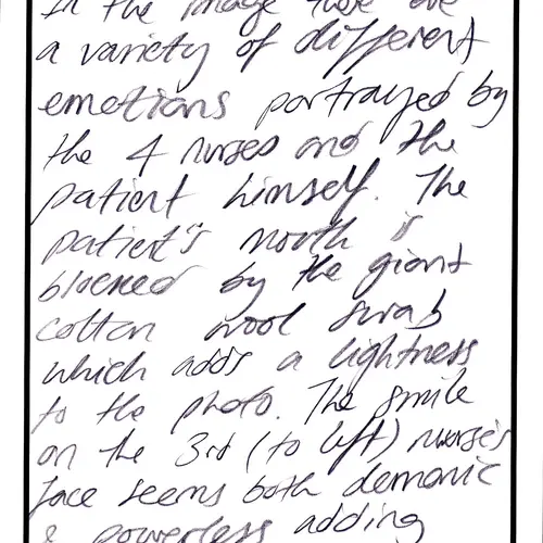 postcard with writing