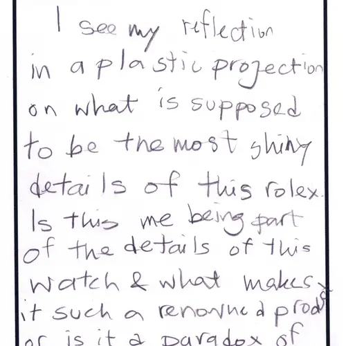 Postcard with writing