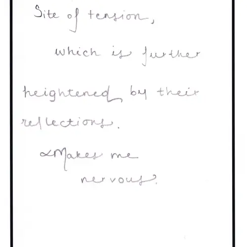 Postcard with writing