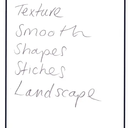 Postcard with writing.