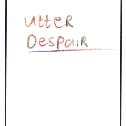 Postcard with writing.