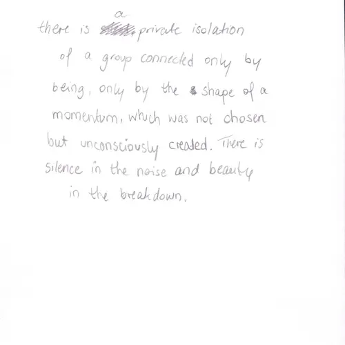 Postcard with writing.