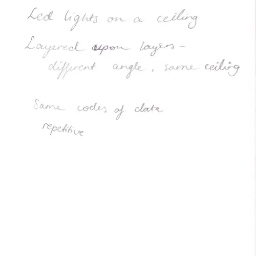 Postcard with writing.