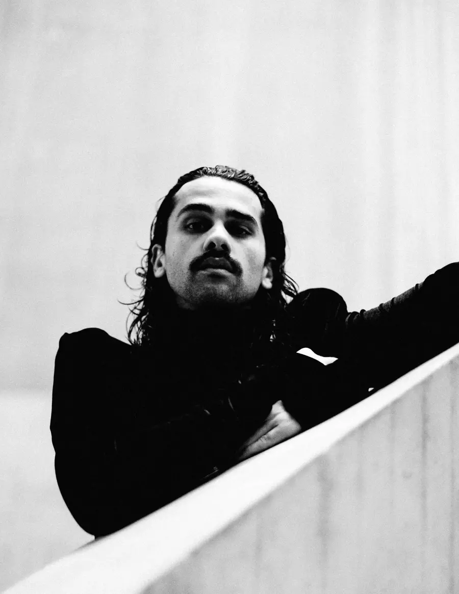 Black and white headshot of photographer