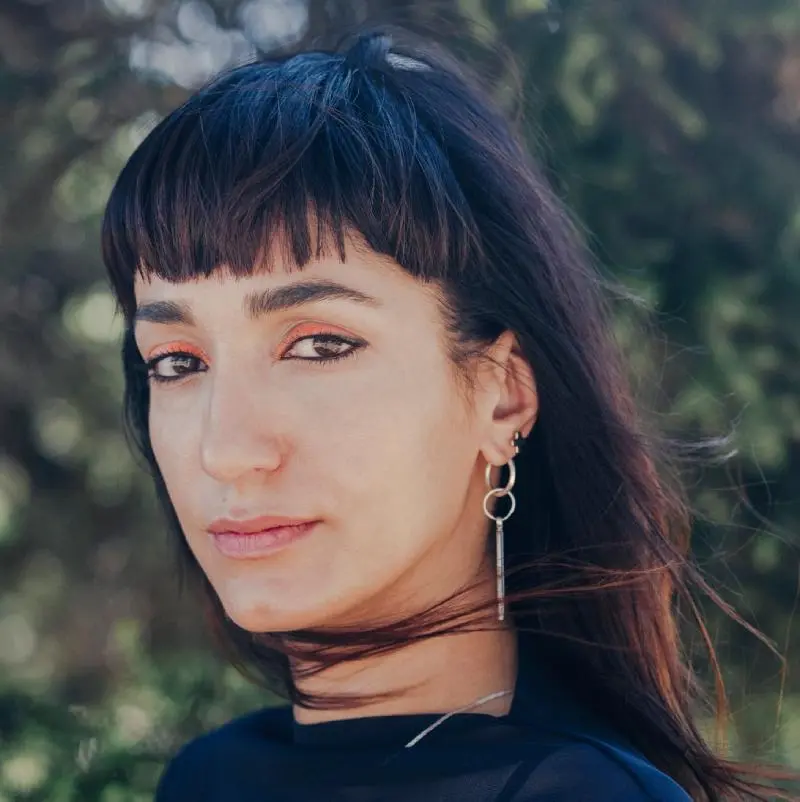 Head and shoulders colour photo of Hoda Afshar