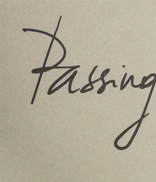 Book cover Fouad Elkoury Passing Time