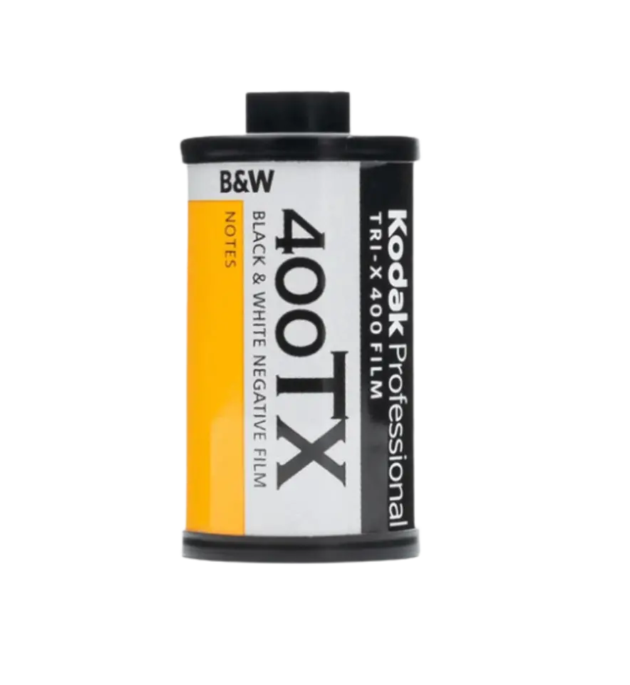 35mm roll of Kodak 400 Tmax film